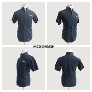 T-SHIRT YAMAHA DENIM COLLAR BLUE YAMAHA BUSINESS CASUAL ( DNMSH-02 )