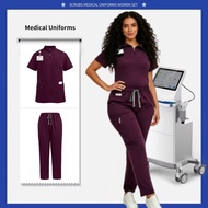 SPA Uniform Doctor Nurse Scrub Care Uniform Women's Jogging Care Scrub Uniform Multi-color