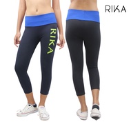 RIKA Sportwear กางเกงขายาว ออกกำลังกาย เอวยางยืด เนื้อผ้ากระชับ ใส่แล้วหุ่นสวย ยืดหยุ่นดี สำหรับกิจกรรมต่างๆ  โยคะ ฟิตเนส EN4012 EN4011 size M -XL