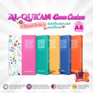 Custom Floral Quran A5 Hardcover free Write Name Custom Quran A5 Translation, Color Tajweed, Memoriz