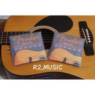 Fender Bronze 0.10 Guitar Strings - Fender 0.10 Guitar Strings 1 Set