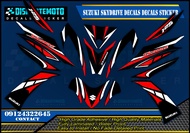 Suzuki Skydrive Decals Sticker