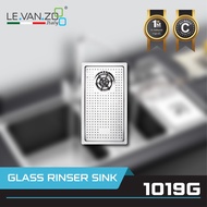 【1019G】LEVANZO Kitchen Sink Glass Rinser Series