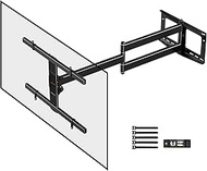 TV Wall Mount TV Swivelling Tilting for 37-80 Inches, Extendible 1070 mm Long Arm TV Mount, TV Mount