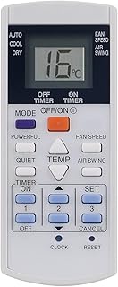 VINABTY A75C2606 Replacement Remote Control for Panasonic AC Air Conditioner A75C2825 A75C2842 A75C2