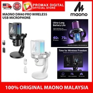 MAONO DM40 PRO WIRELESS GAMING MICROPHONE NOISE-CANCELLATION USB MIC WITH SOFTWARE DM40PRO
