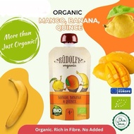 RUDOLFS Organic Mango, Banana And Quince Puree