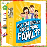 DO YOU REALLY KNOW YOUR FAMILY? Fun Family Game Filled with Conversation &Challenges - Great for Kid