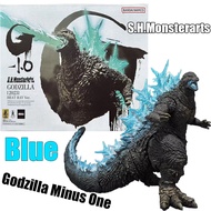 SHM Godzilla Minus One Action Figure Godzilla NECA BLUE BLACK RED S.H.Monsterarts Movable Joints Mod