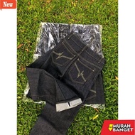 Men's denim pants - 16OZ SELVEDGE DENIM - ACCENT SELVEDGE DENIM PANTS