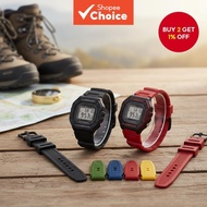 18mmCasio W-218H, F-108, AE1200, AE1300, AE-1500  Tali jam getah 18mm serasi dengan Casio W-218H, F-