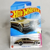 DIECAST HOTWHEELS REAL CARS 82 CADILLAC SEVILLE, HOTWHEELS CADILLAC SEDAN