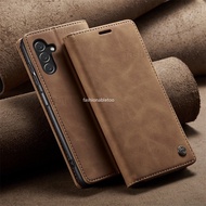 Flip Matte Leather Phone Case For Samsung Galaxy A05 s A05s A 05s A15 A25 A 15 A 25 SamsungA05s Sams