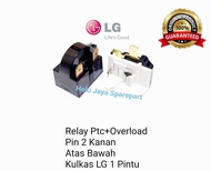 Relay Ptc Pin 2 Kanan Kulkas LG 1 Pintu