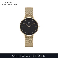 Daniel Wellington Petite Evergold Black 28/32mm - Gold - DW Watch for women นาฬิกา ผู้หญิง นาฬิกา ข้