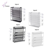 [freneci] Hanging File Holder, Mail Organizer, Magazine Organizer, Space-saving Mesh Structure for C