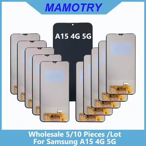 Wholesale 5/10 pieces / Lot For Samsung A15 4G 5G Screen Lcd Display With Touch Assembly A155F A155M