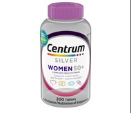 💜現貨 銀善存女士50+ Centrum Silver Women's Multivitamin Women 50 Plus Multivitamin Multimineral Supplement 