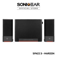 SonicGear Space 3 Hi-Fi Bluetooth Speaker Pure Rich Sound | FM Radio | USB Playback