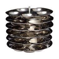 DIAMOND REGULAR IDLY PLATES WIT 6 TRAY (24PITS 7CM PER PITS)