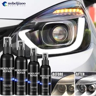 NOBELJIAOO 10ml/20ml/30ml/50ml Car Light Headlight Restorative Liquid Removing Oxidation Dirt Portable Headlight Repair Polish Restoration Liquid L3V7