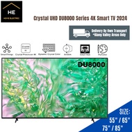 SAMSUNG TV 55 / 65 / 75 / 85  Inch Crystal UHD DU8000 Series 4K Smart TV
