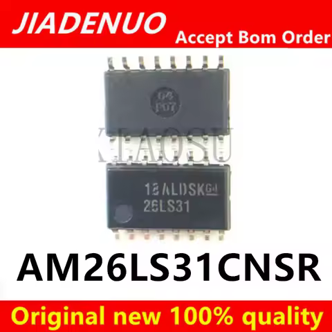 (5-10pcs)100% New AM26LS31CNSR 26LS31 chip IC line driver chip SOP-16 middle body chipset