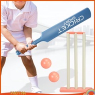 [PrettyiaSG] Kids Cricket Set Portable Cricket Bat And Balls for Garden Party Beach Play