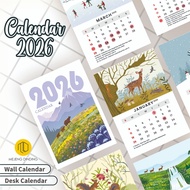 2026 Landscape Calendar 2026 Aesthetic Calendar/ 2026 Desk Calendar 2026 2026 Desk Calendar/ 2026 De