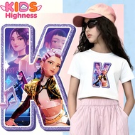 (24 Hours Delivery) Cotton 1 Kpop In 2025 Girls Short Sleeve T-Shirt Print K73