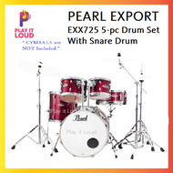 PEARL EXPORT EXX725 5-pc Drum Set With Snare Drum