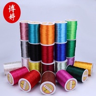 No. 5 Thread 100m Chinese Knot Braided Wire diy Handmade Thick Bracelet Braided Rope Material Braide