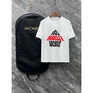 Mon * cle  r2026-New Style 6XL Classic Round Neck Short-Sleeved T-Shirt Men Women Style Large Size S