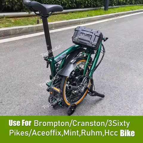 For Brompton Folding Bike Front Bag/ Pig Nose Bag Battery Case for Cranston/Pikes/Aceoffix/Kosda/Min