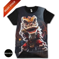 3D Children's Lion Dance T-Shirt Lion Dance Children's Lion Dance Shirt REG-R216