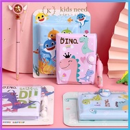 Buku Dairy Kancing Karakter Lucu/Memo+Pen/Buku Pen Mini Imut/Notebook BTS/Memo Diary BT21