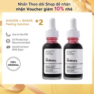 The Ordinary Bộ dưỡng da 2 chai AHA30% + BHA2% Peeling Solution (30ml *2)