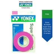 Yonex AC102EX Super Grap Badminton Grip Tape (3 wraps)