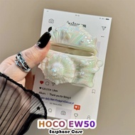 【imamura】For HOCO EW50 Casing Case Gradient Colour Seashell Soft Silicone Earphone Case NO.2