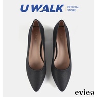 EV Women Mid Heels Pumps Shoes | U WALK 502-01311 | Kasut Perempuan