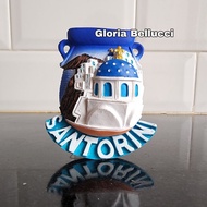 Santorini gucci souvenir fridge magnet greece greece athens