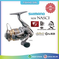 13' Shimano Nasci Spinning Reel 2500/C3000/C3000hg/4000HG 🔥Ready Stock🔥 100% Original🔥 Free gift