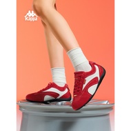 Kappa Red German Training Shoes Women's 2026 New Style Spring Inner Heightening Women's Shoes Sports