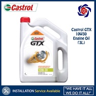 Castrol GTX 10W30 Engine Oil (3L) 10W-30