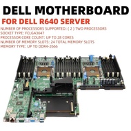 Dell PowerEdge R640 Server Dual LGA3647 Motherboard 6NR82 RGP26 W23H8 08R9M 8HT8T G5DR5