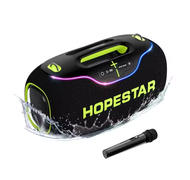Hopestar A80 ลำโพงบลูทูธ 350W พร้อมไมค์ Bluetooth Speaker /High Quality /RGB /TWS /Waterproof IPX6