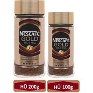 Arabica instant coffee NESCAFE gold blend jar