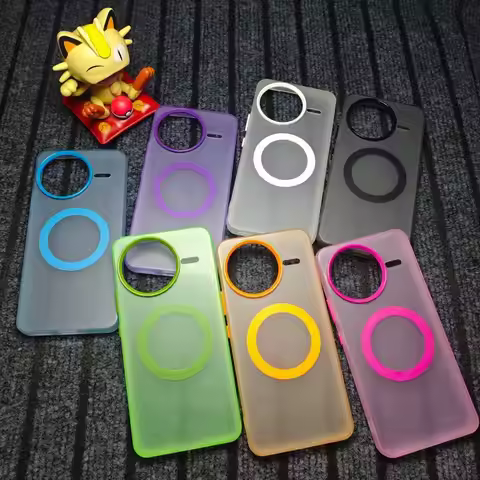 For Xiaomi POCO F7 Ultra Pro Case Luxury Skin Feel Magsafe Candy Color Back Cover For POCO F 7 Ultra