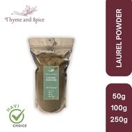 [POUCH] Laurel Powder/Bay leaves/Bay Leaf POWDER 50G 100G 250G - HAVI CHOICE THYME AND SPICE