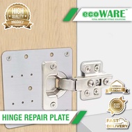 ecoWARE Hinge Repair Plate 401 Stainless Steel Door Hinge Repair Plate Furniture Door Hinge Repair P